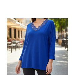 pull leger à dentelle